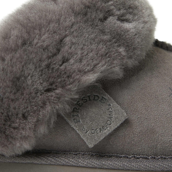 Dearfoams Fireside Genuine Sheepskin Slipper Women's 8W NWT - Picture 3 of 13